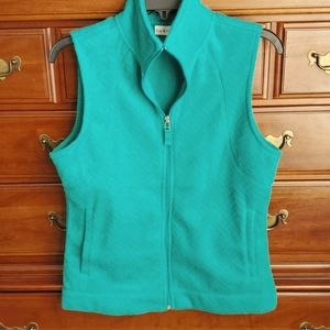Teal Fleece Vest - perfect for Zenon costume